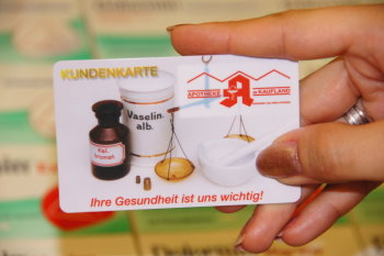 Kundenkarte der Linden-Apotheke Halle